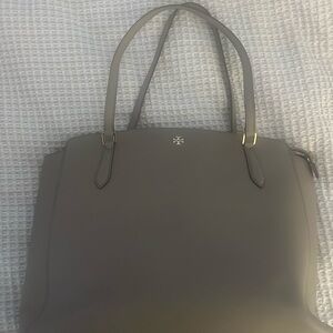 Tory Burch Charcoal Tote Bag